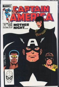 Captain America #290 (1984) Captain America [Key Issue]