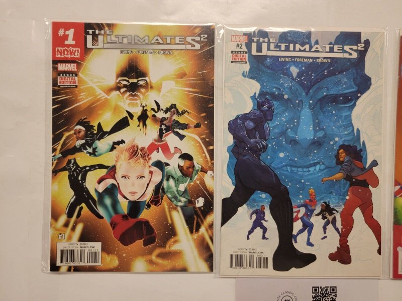3 The Ultimates 2 Marvel Comic Books #1 2 3 73 RC41