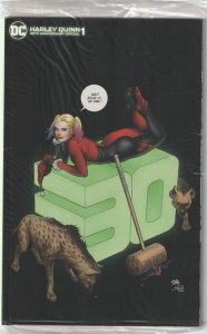 Harley Quinn 30th Ann # 1 Cho 1:10 Glow In The Dark NM DC 2022 [K7]