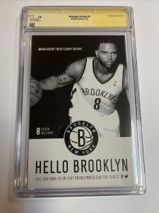 Avengers Arena (2013) # 1 (CGC 9.8 SS) Signed & Sketch Dave Johnson | 1st App