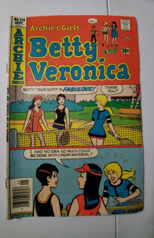 Archie's Girls Betty and Veronica #249 (1976) low grade complete