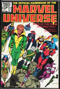 The Official Handbook of the Marvel Universe #13 (1984) Banshee