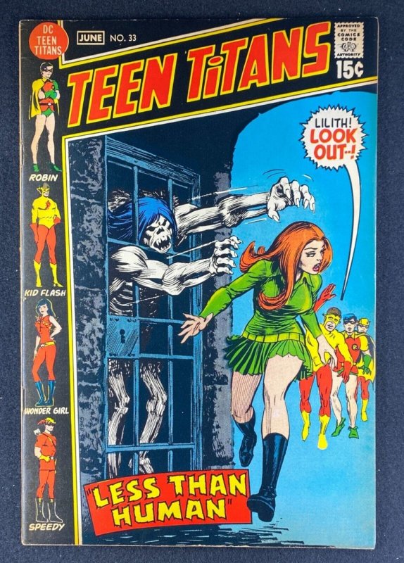 Teen Titans (1966) #33 FN+ (6.5) George Tuska Nick Cardy