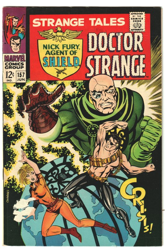 Strange Tales #157 (1967) Jim Steranko story and art!