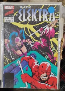 DAREDEVIL 176 FEATURING ELEKTRA #    1984  marvel  LEGENDS PROMO
