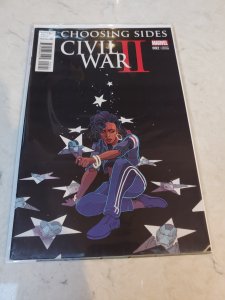 CIVIL WAR II CHOOSING SIDES #2 America Chavez Variant Cover