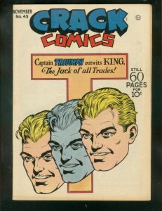 Crack--#45--1946--COMIC BOOK--Quality--VF