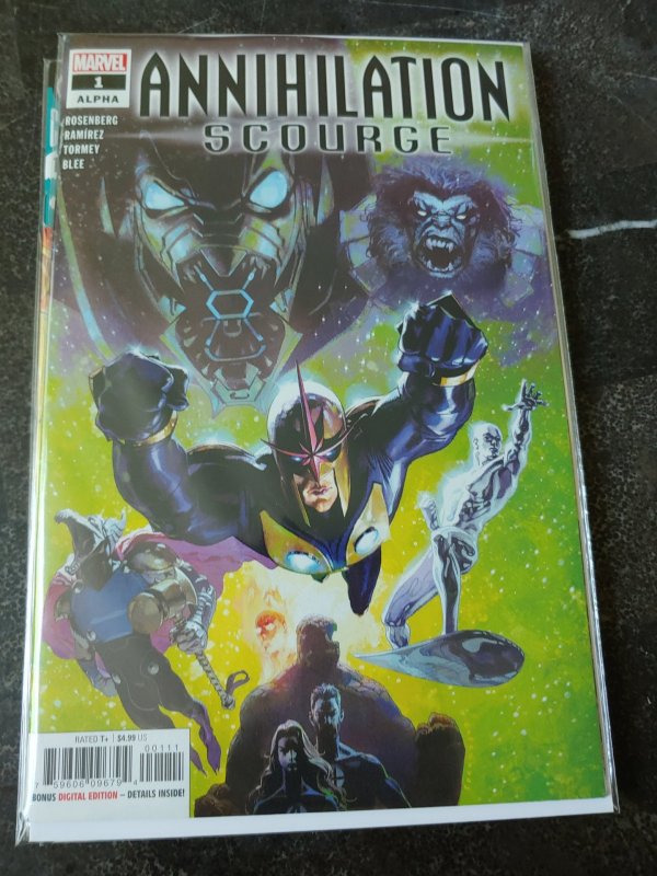 ANNIHILATION SCOURGE #1 ALPHA VF/NM