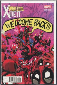 Amazing X-Men #1 Tradd Moore Deadpool Variant (2013) X-Men