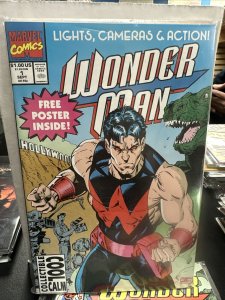 Wonder Man 1 1991 Simon Williams MCU Gerard Jones Poster Attached A1