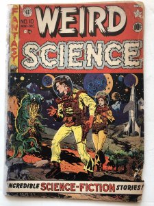 Weird Science 10, GD, fantastic Wood cover