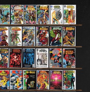 Huge Lot 150+ Comics with The New Titans, Guy Gardner: Warrior & More!