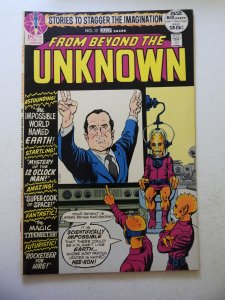 From Beyond the Unknown #17 (1972) VG+ Condition slight moisture stains