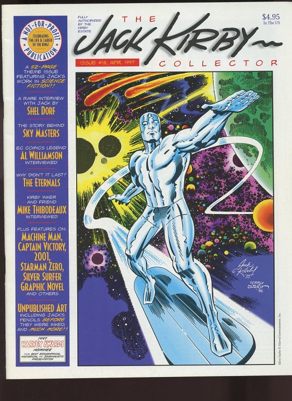 JACK KIRBY COLLECTOR #15 - Published April 1997 by TwoMorrows