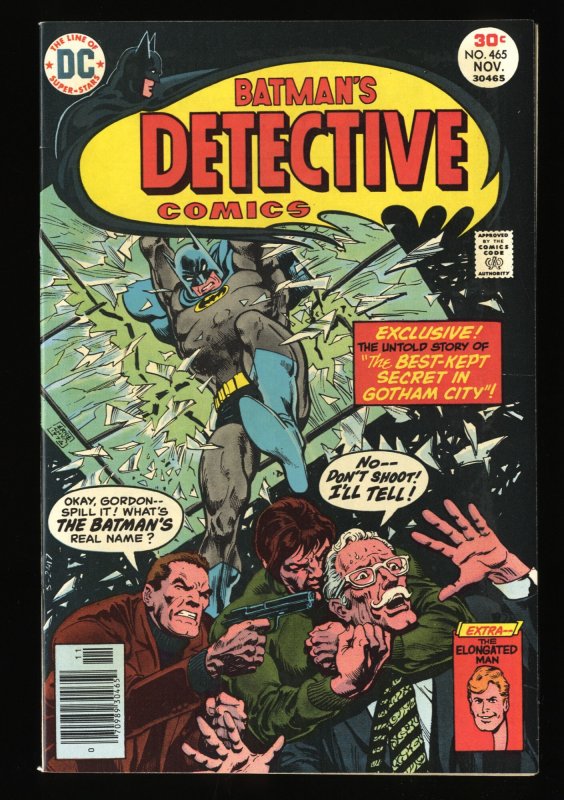 Detective Comics #465 NM- 9.2