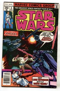 STAR WARS #6-comic book 1977- Darth Vader  VF
