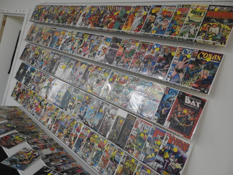 Huge Lot of 140+ Comics W/ Iron Man, Flash, Wolverine Avg. VF- Condition!