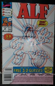 Alf TV Show #29 Marvel Comics Newsstand 3-D Cover May 1990 (VF)