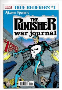 True Believers Punisher War Journal #1 Reprints 1988 Issue (Marvel, 2018) NM