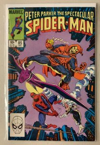 Spectacular Spider-Man #85 Direct Marvel 1st Series (8.5 VF+) (1983)