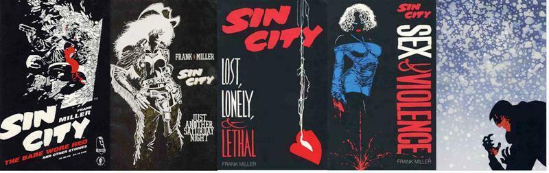 SIN CITY 1-SHOT SET 5 DIFF (1994-98 DH)  Frank Miller