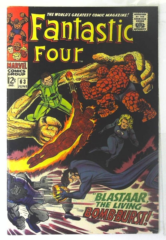 Fantastic Four (1961 series)  #63, Fine+ (Actual scan)
