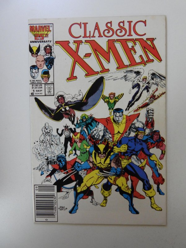 Classic X-Men #1 Newsstand Edition (1986) VF condition