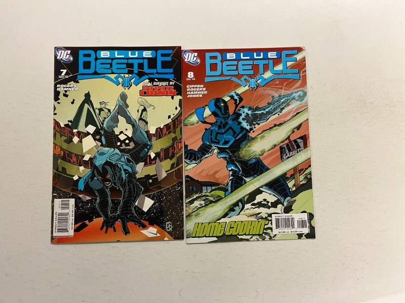 2 Blue Beetle DC Comics Books #7 8 Rogers Hamner 67 JW14