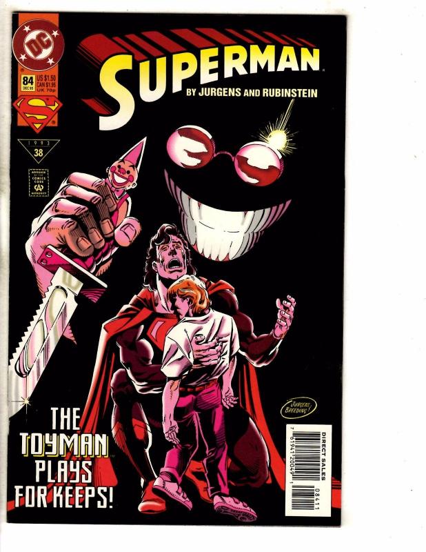 10 Superman DC Comic Books # 80 81 82 83 84 85 86 87 88 89 Batman Flash PP8