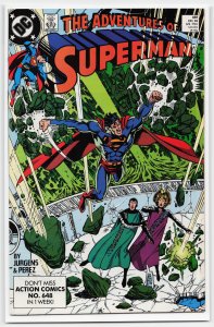Adventures of Superman #461 (1989) Superman