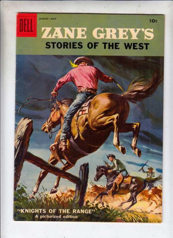Zane Grey's Stories of the West #37 (Mar-58) VF+ High-Grade 