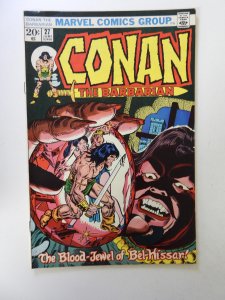 Conan the Barbarian #27 (1973) FN/VF condition