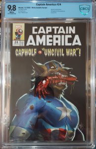 Captain America #24 CBCS 9.8 Mirka Andolfo variant App will be listed below