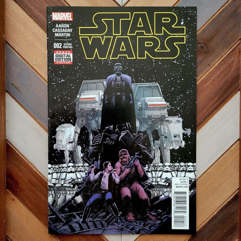 STAR WARS #1-3 (Marvel 2015) HIGH GRADE! Debut, 1st Marvel series (Jason Aaron)