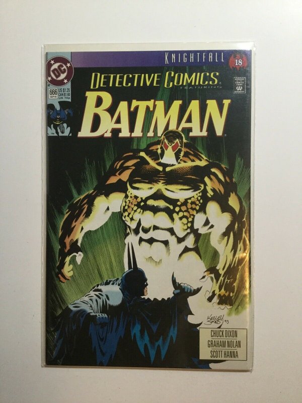 Detective Comics 666 Near Mint Nm Dc Comics