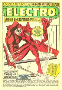 DAREDEVIL ANNUAL #1 (Sept1967) 7.5 VF- Stan Lee! Gene Colan! All New Material!