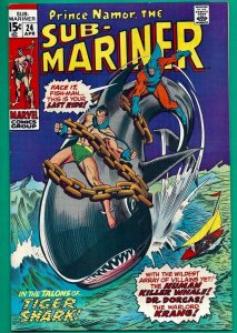 The Sub-Mariner #24. Tiger Shark/Human Killer Whale/Dr. Dorcas/Krang! Epic Issue 