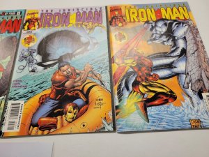 4 Marvel Comic Books Invincible Ironman #21 22 23 24 32 TJ2