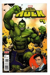 The Totally Awesome Hulk #1 - 1st Print - 1st appearance Amadeus Cho - 2016 - NM
