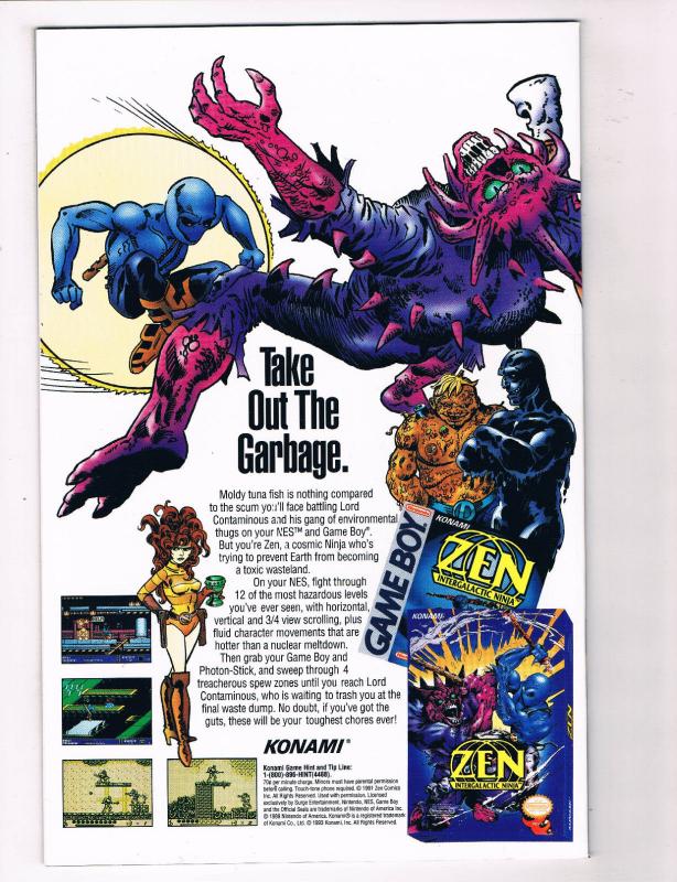 Zen Intergalactic Ninja Starquest #1 NM Entity Comics Comic Book 1995 DE28