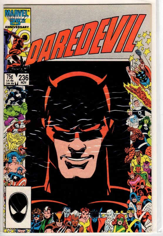 Daredevil #236 Direct Edition (1986) 9.2 NM-