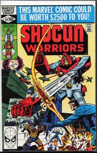 Shogun Warriors #20 (1980) The Shogun Warriors