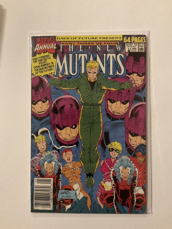 New Mutants Annual 6 Near Mint Nm Marvel