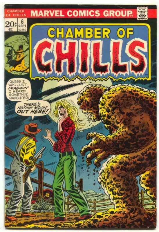 Chamber Of Chills #6 1973- Marvel Horror-Roy Thomas F/VF