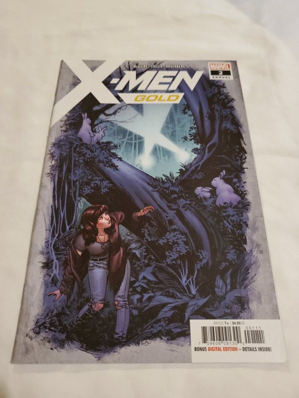 X-Men Gold Annual 2 Near Mint Cover by Djibril Morissette-Phan