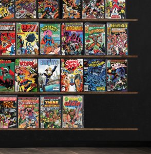 Huge Lot 150+ Comics with The Avengers, Micronauts, Rom & More!