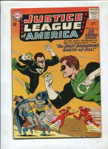 JUSTICE LEAGUE OF AMERICA #30 (7.0) JSA X-OVER