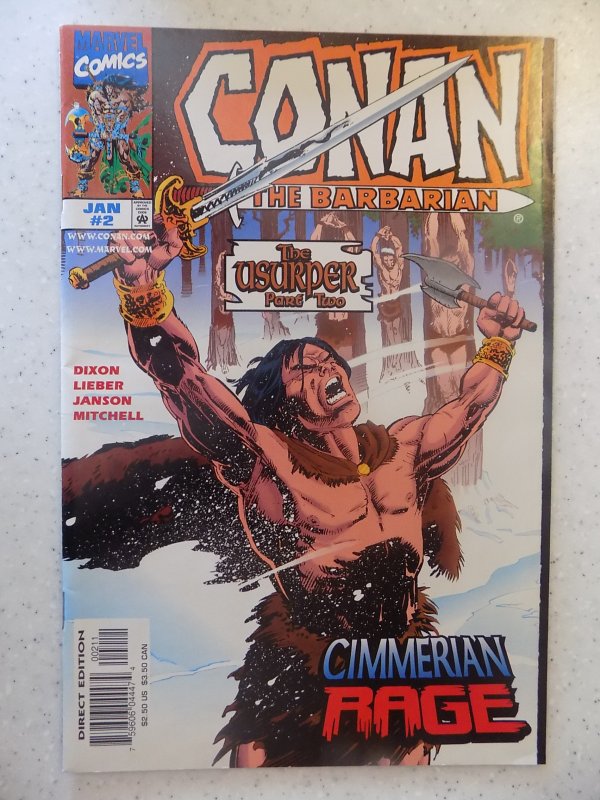 CONAN THE BARBARIAN THE USURPER # 2