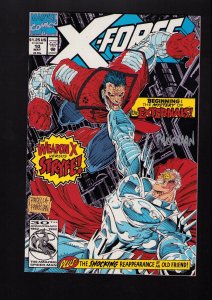X-Force #10 - SIGNED BY DAN PANOSIAN! (7.0) 1992
