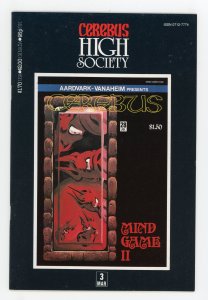Cerebus High Society #3 Aardvark-Vanaheim VF+